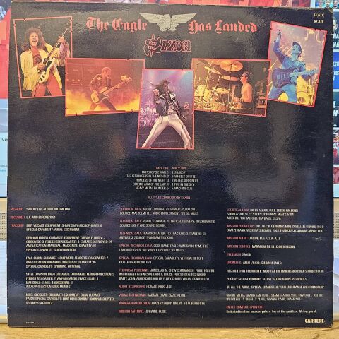 Saxon – The Eagle Has Landed (Live) LP PLAK