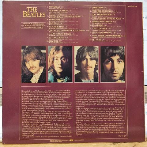 The Beatles – De Mooiste Songs LP PLAK