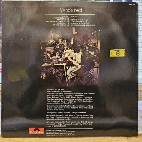 The Who – Who's Next LP PLAK