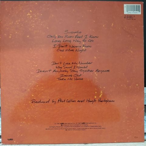 Phil Collins – No Jacket Required LP PLAK