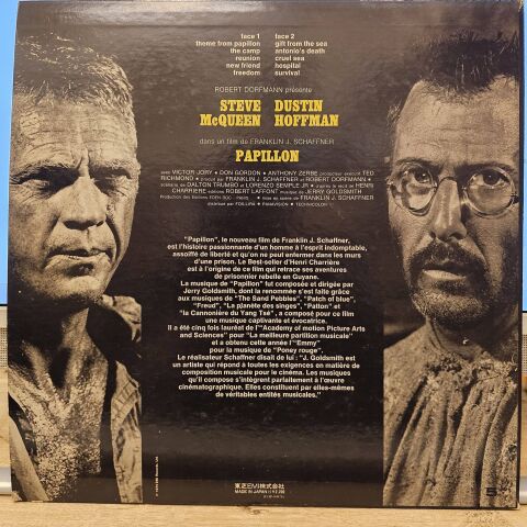 Jerry Goldsmith – Papillon (Bande Sonore Originale Du Film = Original Motion Picture Soundtrack) LP PLAK...