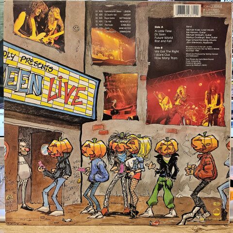 Helloween – Live In The U.K. LP PLAK