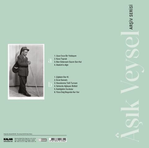 AŞIK VEYSEL - ARŞİV SERİSİ LP PLAK
