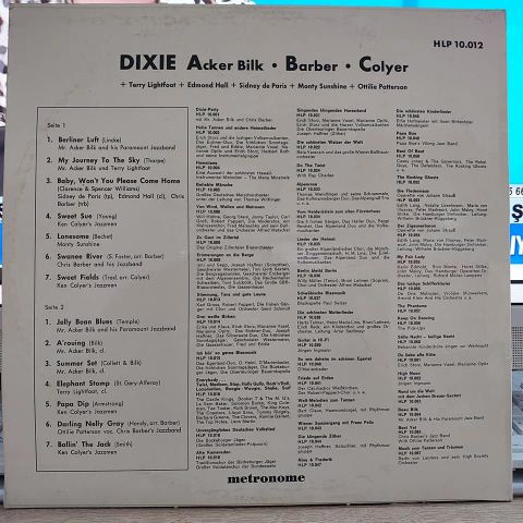 ÇEŞİTLİ SANATÇILAR – ABC ACKER BİLK & BARBER & COLYER LP PLAK