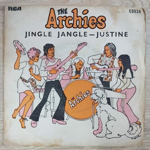 The Archies – Jingle Jangle / Justine 45LİK PLAK