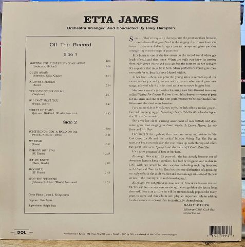 Etta James – Etta James LP PLAK