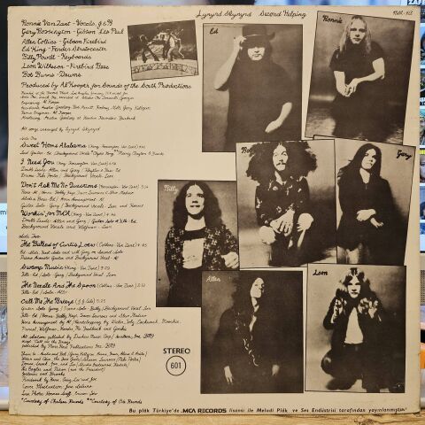 Lynyrd Skynyrd – Second Helping LP PLAK