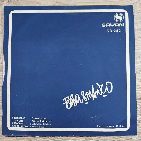 BARIŞ MANÇO - DERULE 45LİK PLAK