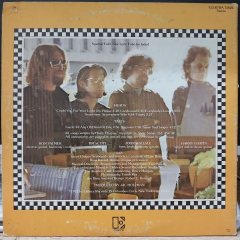 Harry Chapin – Heads & Tales LP PLAK