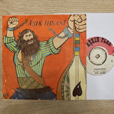 Aşık İhsanî – Yakındır / Yazacağım 45LİK PLAK