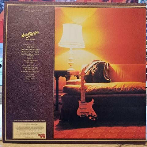 Eric Clapton – Backless LP PLAK