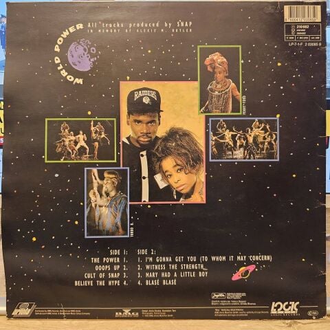 Snap! – World Power LP PLAK