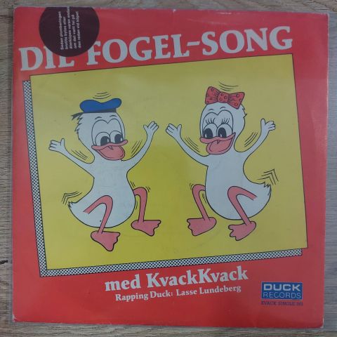 KvackKvack* – Die Fogel-Song 45LİK PLAK