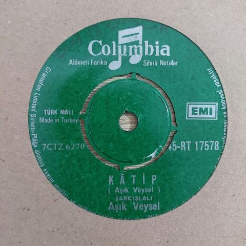 AŞIK VEYSEL - KATİP 45LİK PLAK
