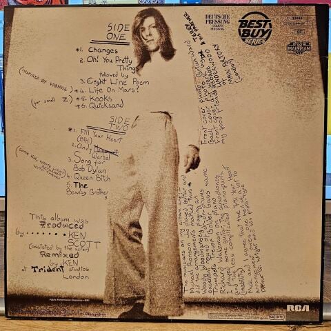David Bowie – Hunky Dory LP PLAK