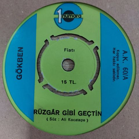 GÖKBEN - AŞK DEDİĞİN LAFTIR 45LİK PLAK
