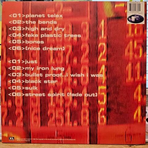 Radiohead – The Bends LP PLAK