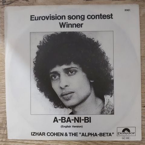 Izhar Cohen & The Alpha-Beta – A-Ba-Ni-Bi 45LİK PLAK