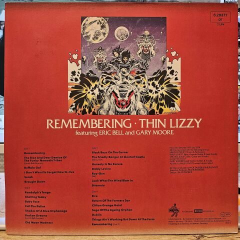 Thin Lizzy Featuring Eric Bell And Gary Moore – Remembering LP PLAK