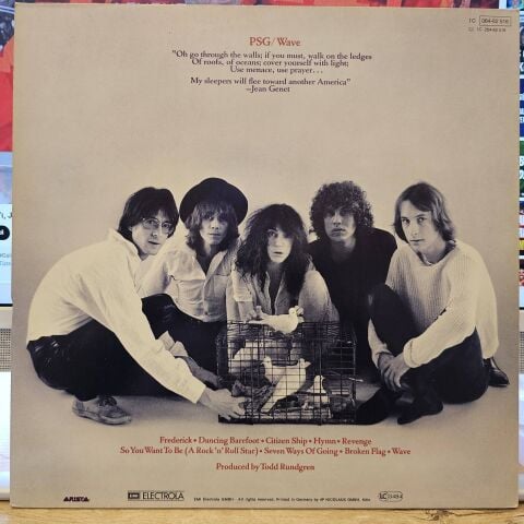 Patti Smith Group – Wave LP PLAK