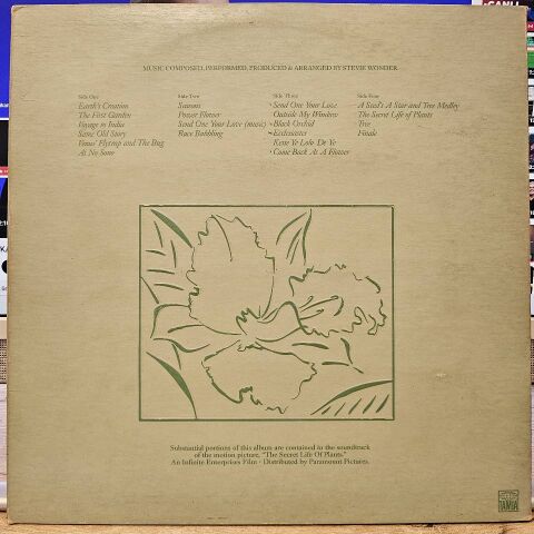 Stevie Wonder – Stevie Wonder's Journey Through The Secret Life Of Plants LP PLAK
