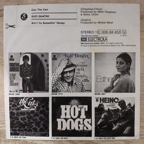 Suzi Quatro – Can The Can 45LİK PLAK