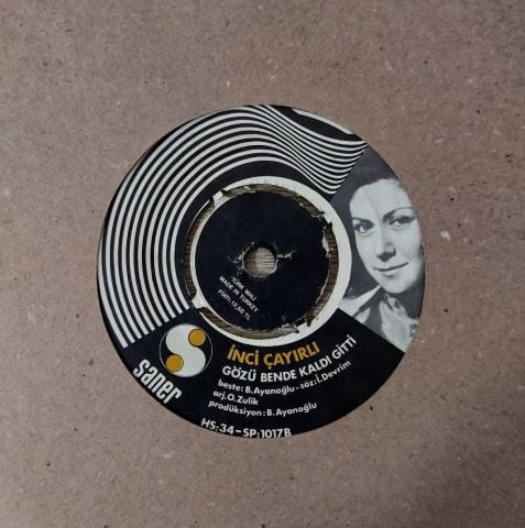 İNCİ CAYIRLI - POSTACI 45LİK PLAK