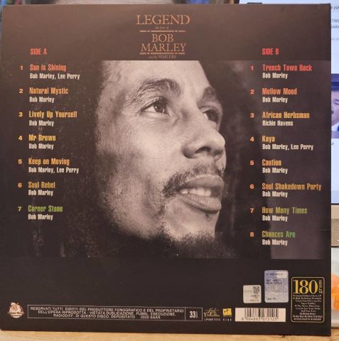 Bob Marley & The Wailers – Legend The Best Of LP PLAK