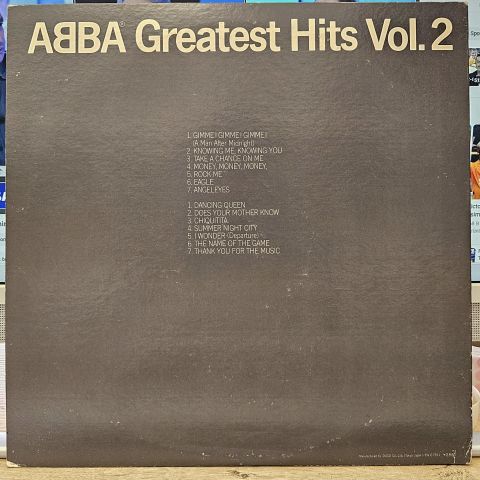 ABBA – Greatest Hits Vol. 2 LP PLAK