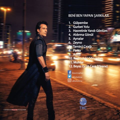 Kıraç – Beni Ben Yapan Şarkılar LP PLAK