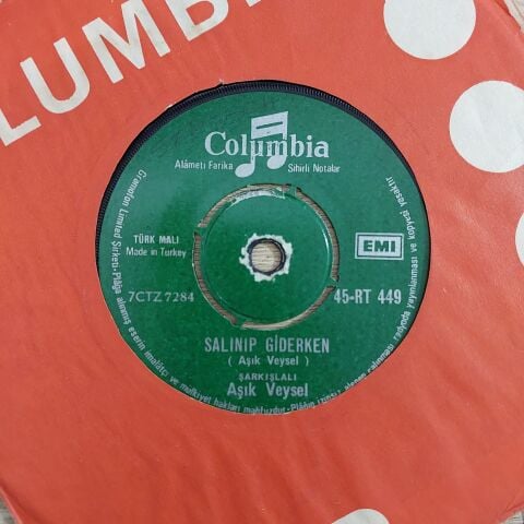 Aşık Veysel – Derdimi Dökersem / Salınıp Giderken 45LİK PLAK