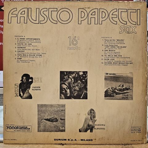 Fausto Papetti – 16a Raccolta LP PLAK