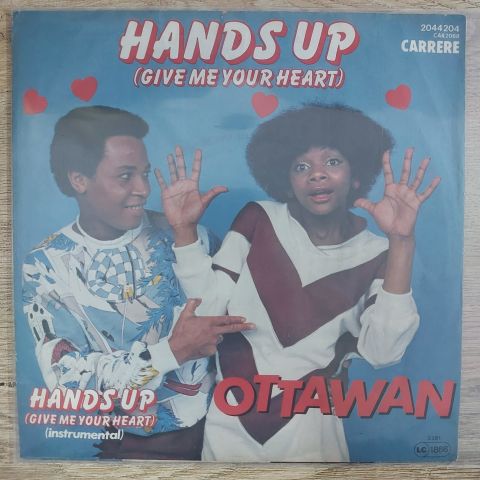 Ottawan – Hands Up (Give Me Your Heart) 45LİK PLAK