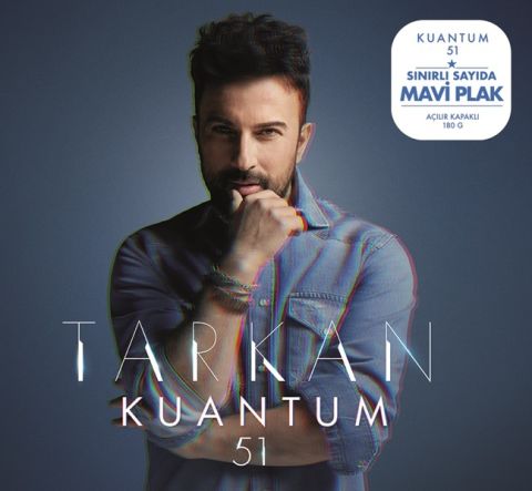 TARKAN - KUANTUM LP PLAK (RENKLİ PLAK MAVİ)