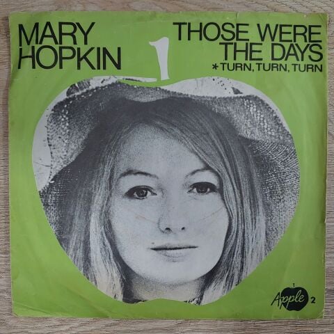 Mary Hopkin – Those Were The Days / Turn Turn Turn 45LİK PLAK
