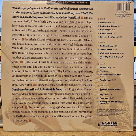 The Jimi Hendrix Experience – Radio One LP PLAK
