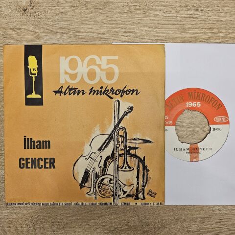 İLHAM GENCER - İSTANBUL 45LİK PLAK