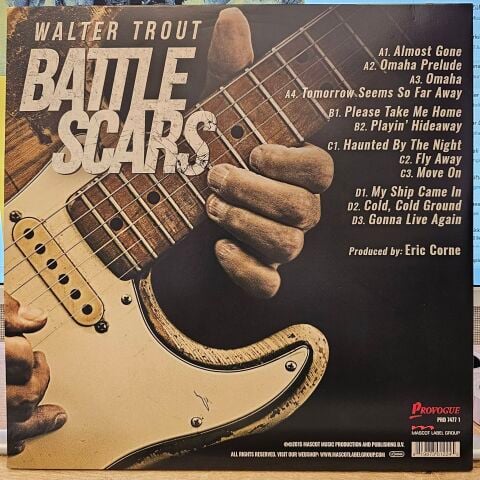 Walter Trout – Battle Scars LP PLAK