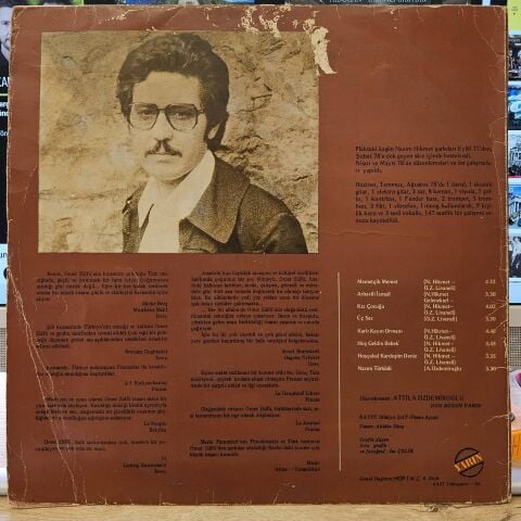 Zülfü Livaneli – Nazım Türküsü LP PLAK