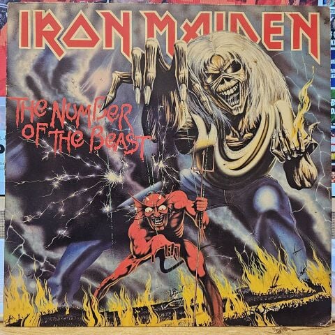 Iron Maiden – The Number Of The Beast LP PLAK