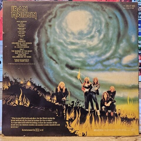 Iron Maiden – The Number Of The Beast LP PLAK