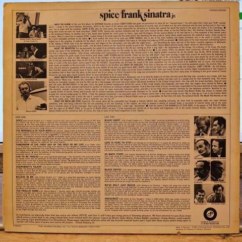 Frank Sinatra Jr., The Larry O'Brien Octette, Nelson Riddle And His Orchestra – Spice LP PLAK