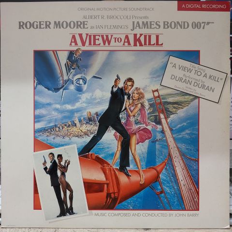 John Barry – A View To A Kill (Original Motion Picture Soundtrack) LP PLAK