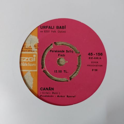 Urfalı Babi – Canân / Genç Osman 45LİK PLAK