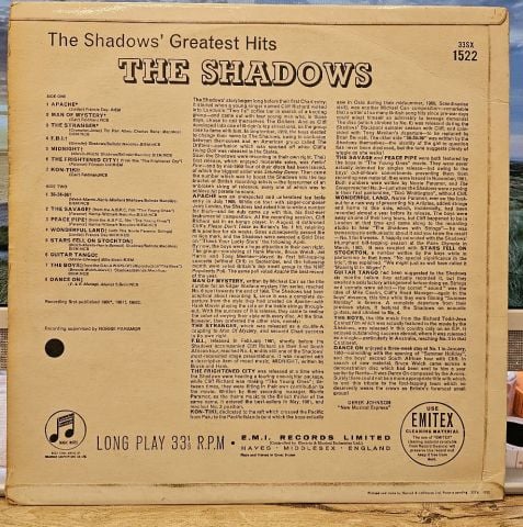 The Shadows – The Shadows' Greatest Hits LP PLAK