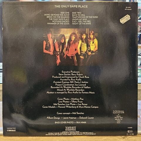 Abattoir – The Only Safe Place LP PLAK