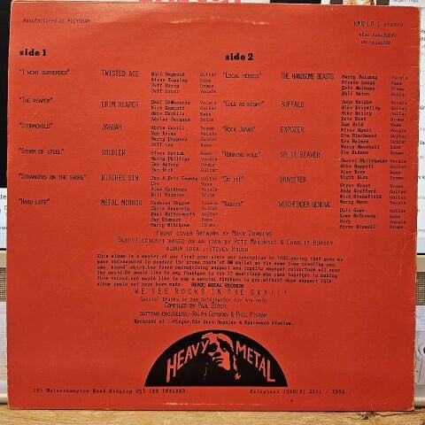 Various – Heavy Metal Heroes LP PLAK