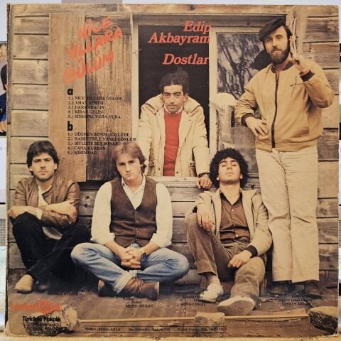 Edip Akbayram, Dostlar – Nice Yıllara Gülüm LP PLAK