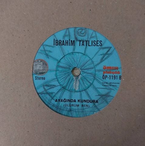 İbrahim Tatlıses – Erzurum Dağları / Ayağında Kundura 45LİK PLAK
