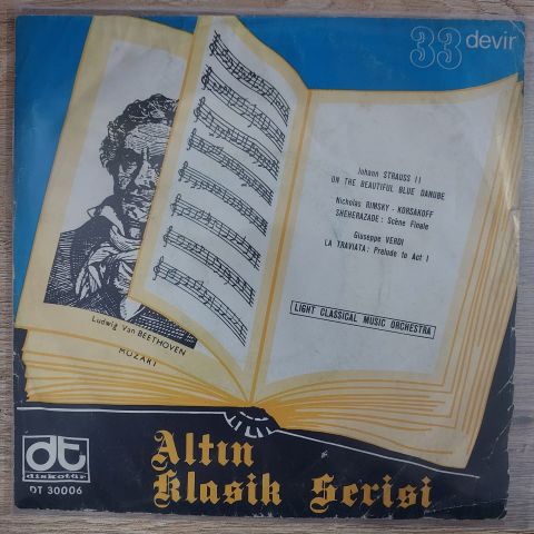 ALTIN KLASİK SERİSİ - BEETHOVEN 45LİK PLAK